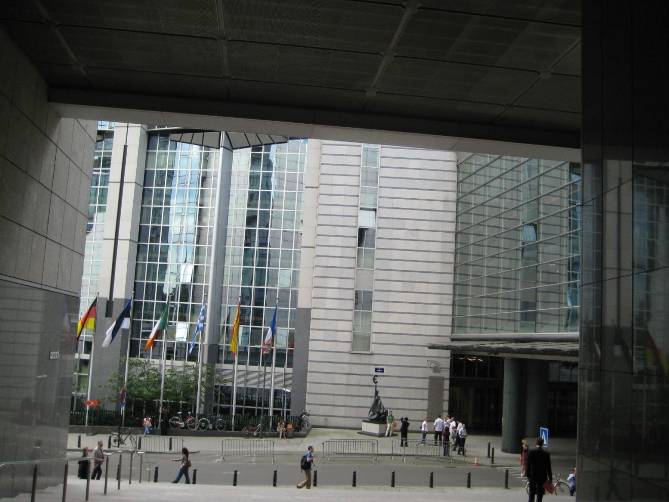 European Parliament in Brussels